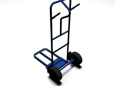 Handtruck 3D model purchase