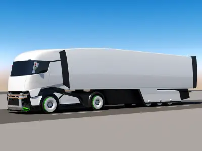 Concept Truck 3D model buy