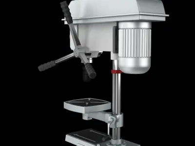 Drill table 3D model