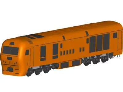 train  3D model buy