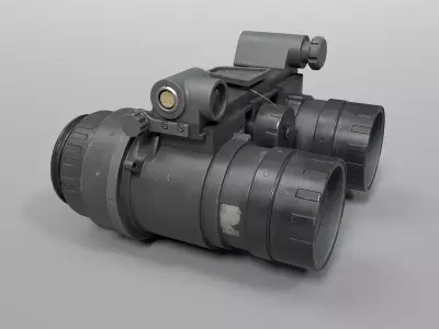Tactical Night Vision Goggles Low-poly 3D model