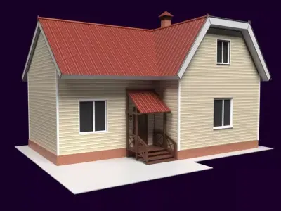 Private House 3D model order