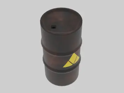 barrel legend of zelda bamboo pipe Free low-poly 3D model