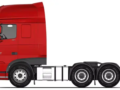 DAF XF 106 480 2018 3D model