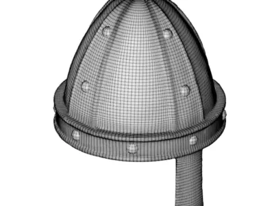 Medieval Helmet Free 3D model