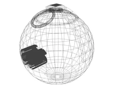 Hand Grenade Tear Gas aka Riot-control Grenade 3D model