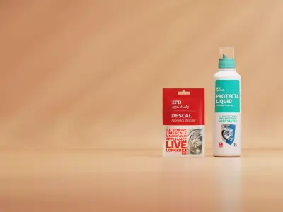 Machine Care Cleaning Product 3D model