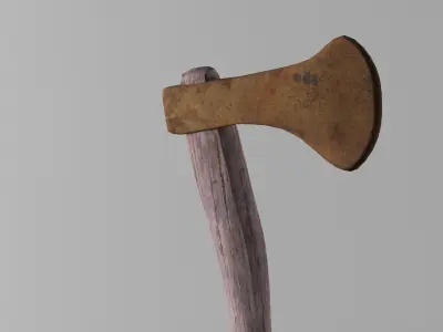 Axe Tools Low-poly 3D model