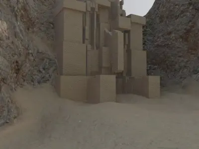 Ancient City Of Petra 3D model