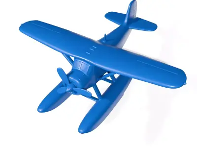 Seaplane 3D print model