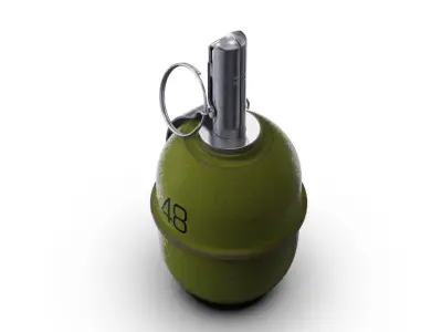 RGD-5 Grenade 3D model purchase