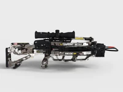 Tenpoint Siege Crossbow Low-poly 3D model