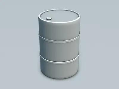 Oil or Paint Tank 3D model