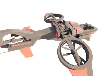 Spaceship-spacecraft-21 3D model