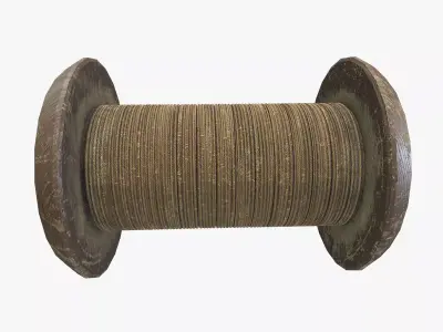 Medieval Wool Low-poly 3D model