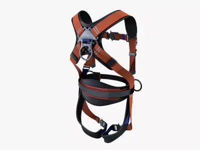 Safety Harness 3D model