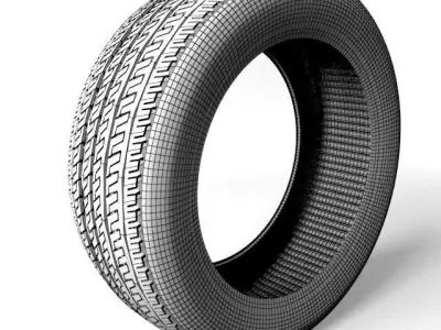 Tire Hankook Free 3D model