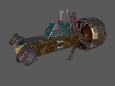 Military Aircraft Free 3D model