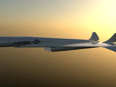 XB70 Millenium 3D model