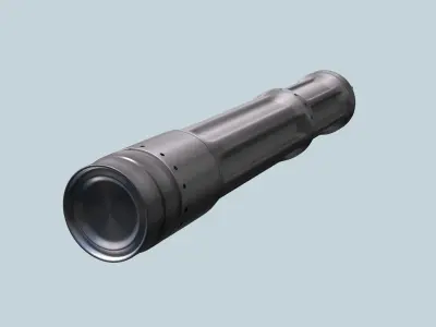 Long Range Maneuvering Projectile 3D model