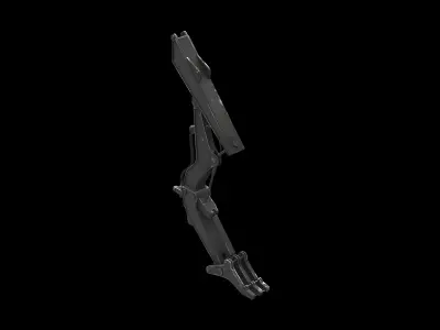 mech armor 01 3D model