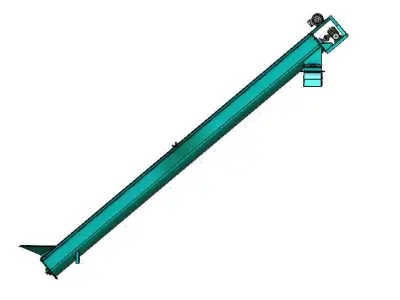 inclined ribbon conveyors 300x5000mm  3D model