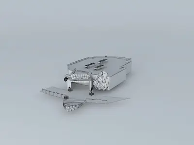 Shipwreck Cafe - SeaWorld San Diego 3D model