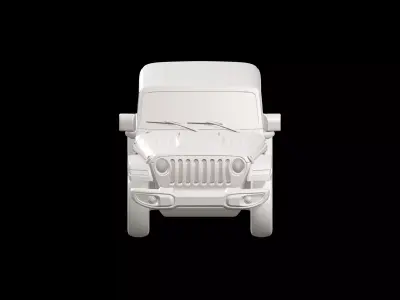 Jeep Wrangler 3D Model 3D print model
