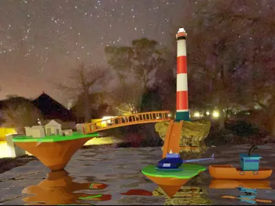 island 3D model