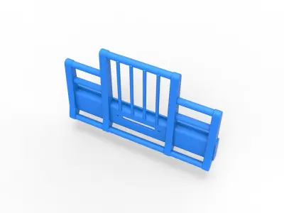 Moose bumper for semi truck V3 Scale 1 to 25 3D print model