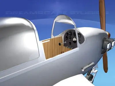 Mooney M-18 Mite USAF 2 3D model