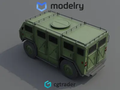 Military JLTV 3D model