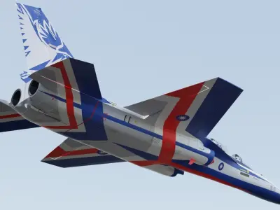 T-5 Brave Eagle Taiwan 3D model