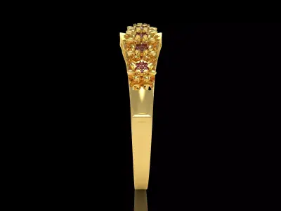 Art Deco Bracelet 32 3D print model