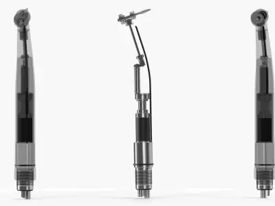 Internal Structure Dental Drill 3D model purchase