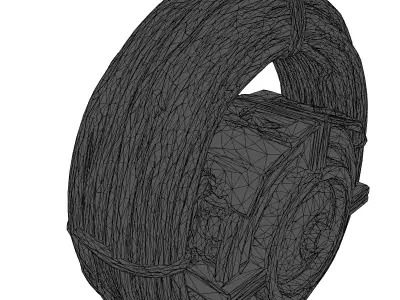 SciFi Energy Coil Unit 3D model