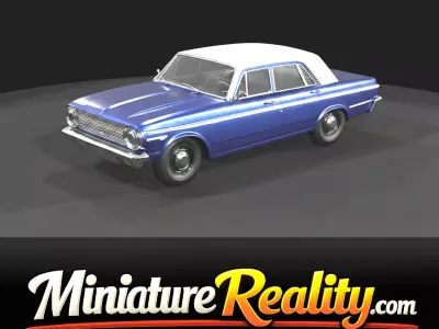 1-87 AMC Rambler Mk2 Classic 770 Print Ready STL 3D print model