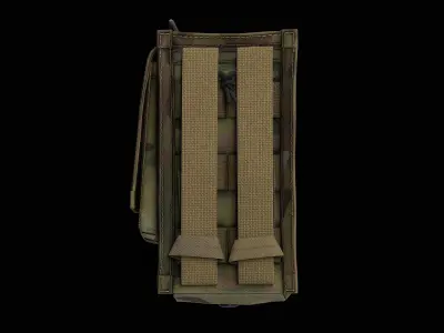 Radio Pouch Low-poly 3D model purchase