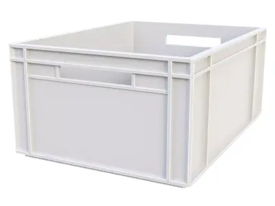 Universal plastic container 3D model