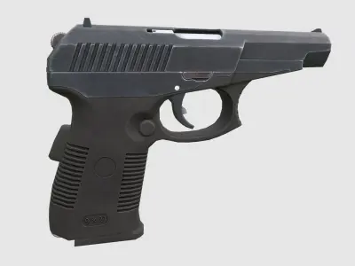 SR-1M Vector Low-poly 3D model
