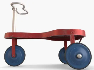Old Tricycle 3D model purchase