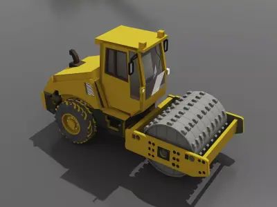 Large construction vehicles-agricultural machinery 3D model purchase