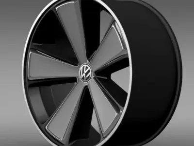 E Bugster Concept 2012 rim 3D model