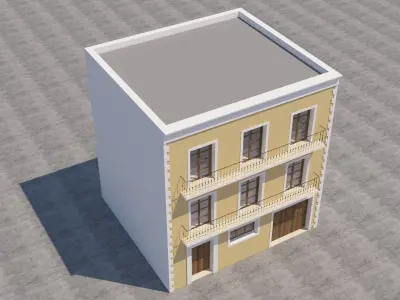 Mexican House 3D model shop