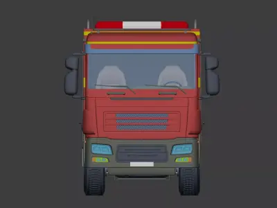 Truck 3D model 3