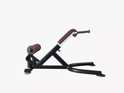 Roman chair 3D model