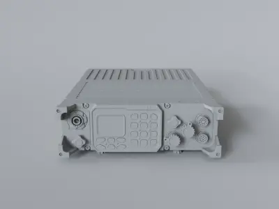 Military Radio - SubD Asset for Films and Games 3D model