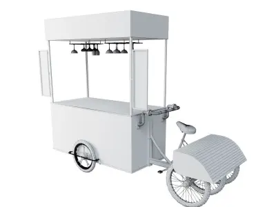 Cargo Bike Ice Cube 3D model