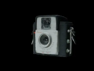 Vintage Camera 2 3D model