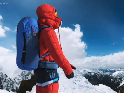  Gregory Paragon 48 Hiking Backpack Blue 